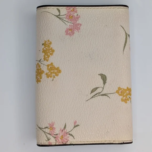 Coach Wallet Bundle Floral Bifold KeyCase Jacquard Wristlet Signature Canvas Lot - Picture 13 of 16